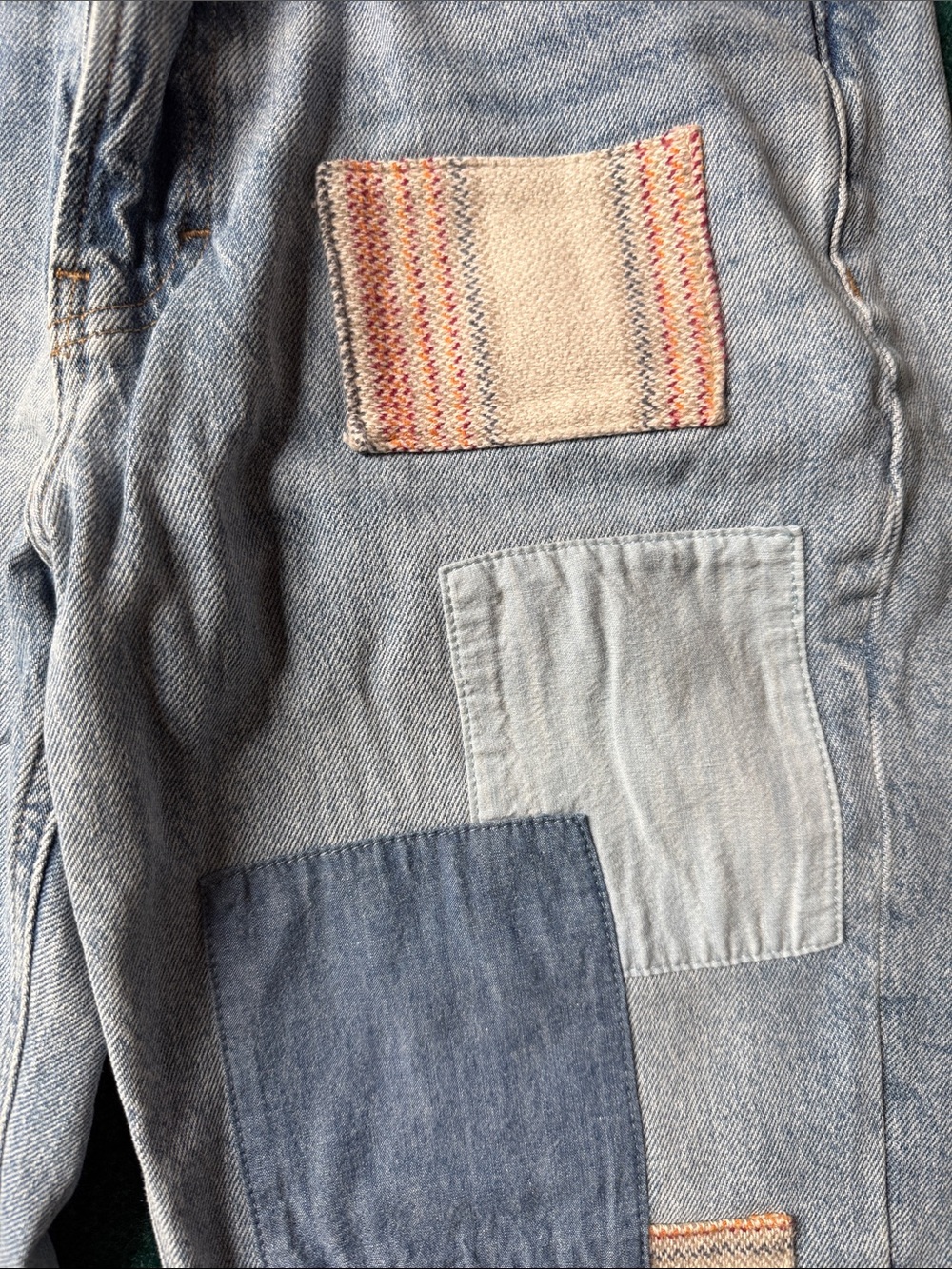Lucky Brand Patchwork light blue jeans - Picture 3 of 5